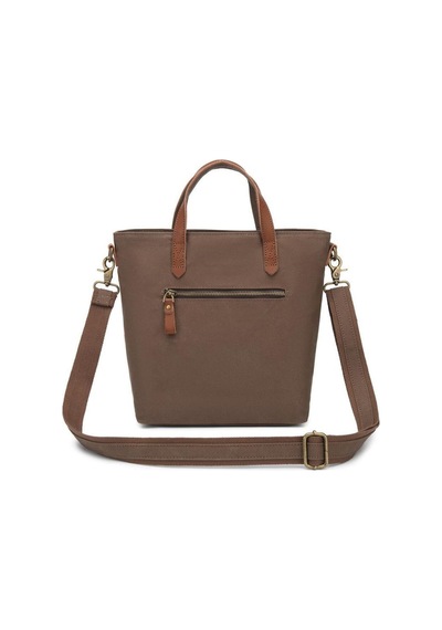 Smart Bags Kanvas Kadın Omuz Çantası Smk Kn-1328 Kahve