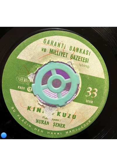 Nuran Şener - Sihirli Davul / Kınalı Kuzu - Garanti Bankası & Milliyet İş Birliği Nadir