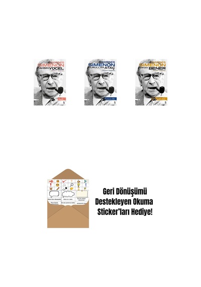 Kaçak + Kiralık Oda + Ormandaki Deli + Okuma Sticker'ları