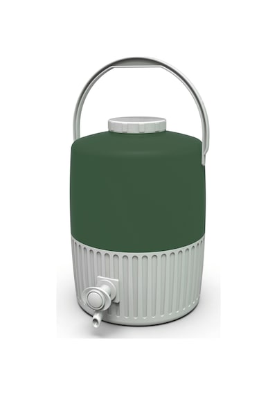 10 Lt Piknik Termos 1002 Super Picnic Cooler Jug Yeşil