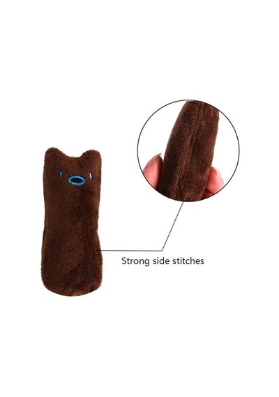 Madpet Catnip Kedi Oyuncağı Mavi Sesli Peluş Kedi Oyuncak, Isırınca Ses Çıkaran Plush Cat Toy, Yumuşak Dayan