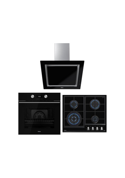 Teka Urban Serisi HLB 8600 BK - GZC 64320 XBC BK - DLV 68660 Siyah Ankastre Set