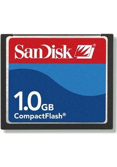 Sandisk Compact Flash 1 GB CF Hafıza Kartı