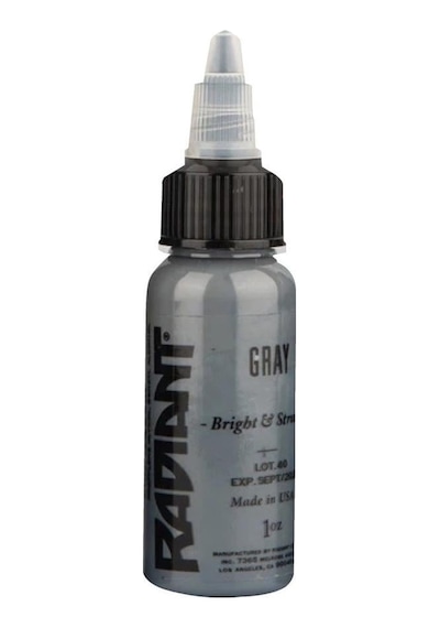 Gray - Radiant Tattoo Dövme Boyası - 1oz/30ml