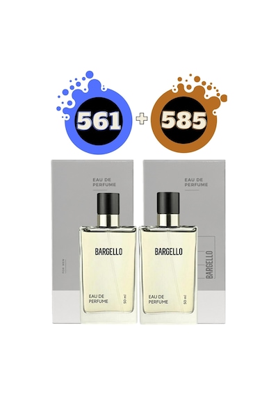 Bargello 561 Fresh Erkek Parfüm EDP 50 ML + 585 Floral Erkek Parfüm EDP 50 ML