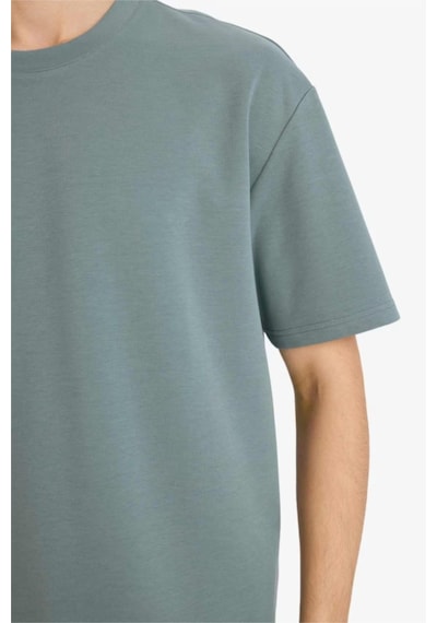 Defacto Nefes Alabilen Oversize Tişört X3926az26spgn1083 Yeşil-gn1083