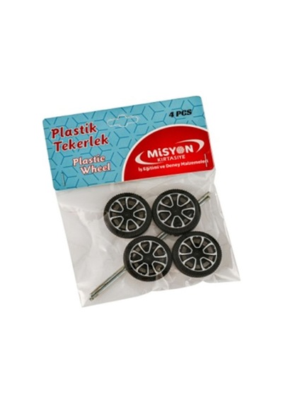 Misyon Plastik Tekerlek Küçük 4 Lü Tkr909