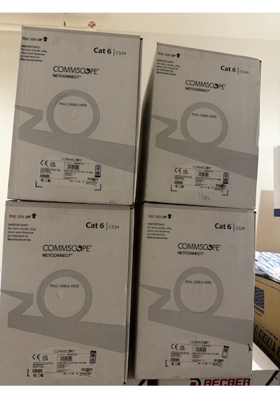 Commscope-amp Cat 6 Halogen Free Utp 23awg Lszh 305 Metre Beyaz