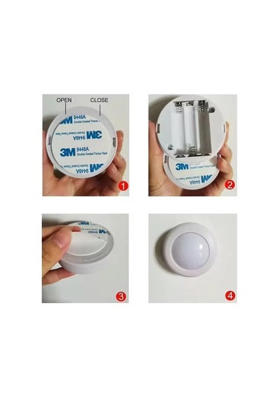 Hubrendy Sh Powermaster Pm-26973 3m Yapışkanlı Pilli Rgb Led Lamba