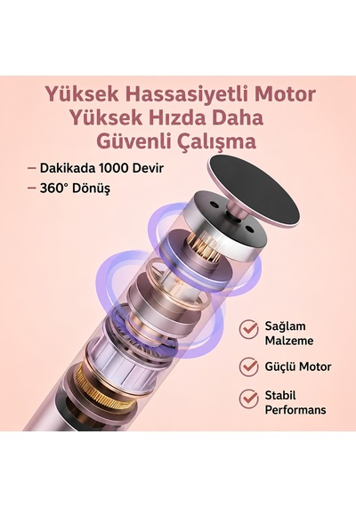 Auhma Ahb-07 6 Kademeli Elektrikli Tırnak Ve Ayak Törpüsü