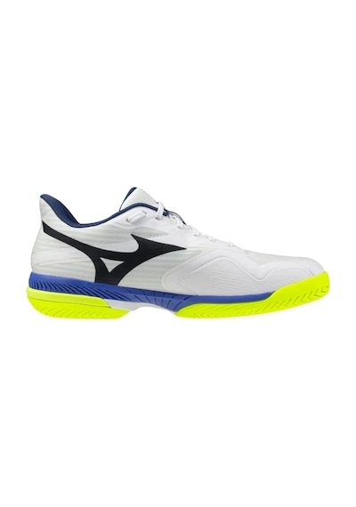 Mizuno Wave Exceed Court Ac Erkek Tenis Ayakkabısı Beyaz / Mavi / Sarı Çok Renkli