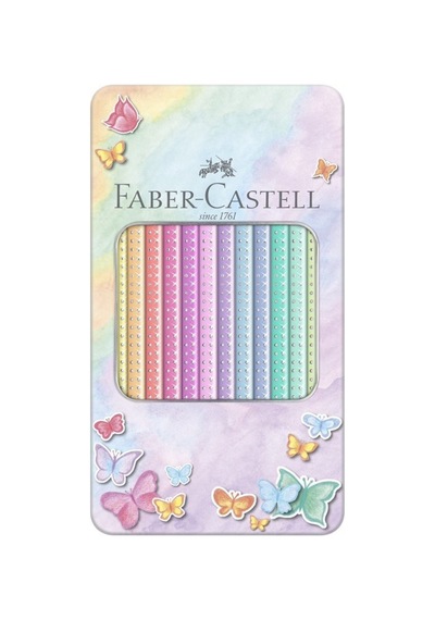 Parlak Pastel Renkli 12'li Boya Kalemi Çok Renkli