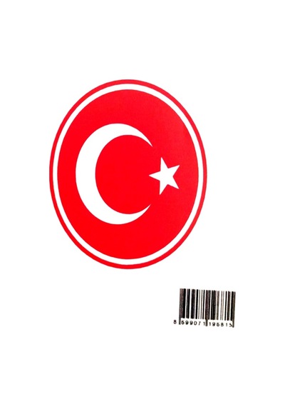 The Sticker Story Türk Bayrağı Tss0615 Kişileştirme Stickerı - 2 Adet