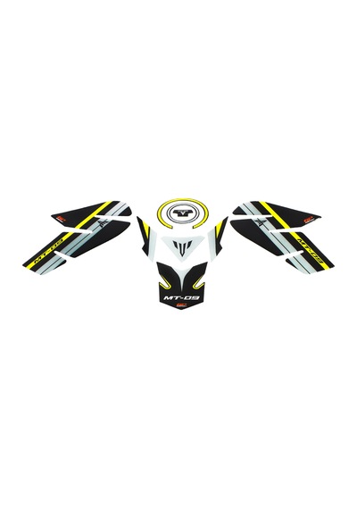 Gp Kompozit Yamaha Mt-09 2013-2016 Uyumlu Tank Pad Seti Sarı