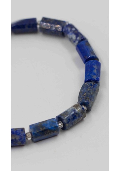Lapis Lazuli Taşi Doğaltaş Bileklik Çok Renkli