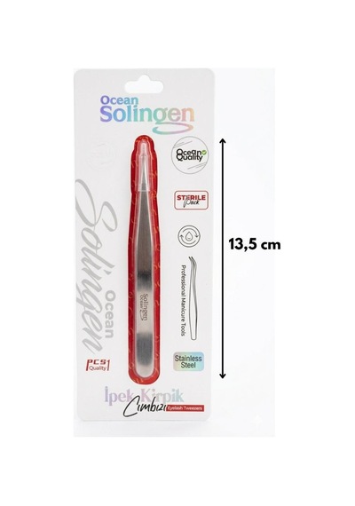 Ocean Solingen Düz Tipli Kirpik İzolasyon Cımbızı 857