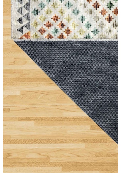 Valencıa-1501 Kaymaz Taban Dekoratif Modern Yıkanabilir Kolay Temizlenen Salon Balkon Mutfak Halısı Kilim Yolluk