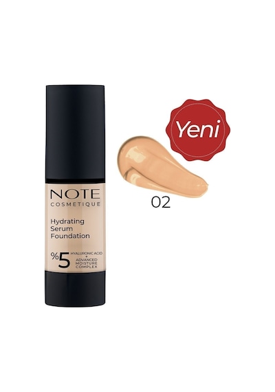 Hydrating Serum Spf 50 Nemlendirici Etkili Hyaluronik Asitli Serum Fondöten - 02