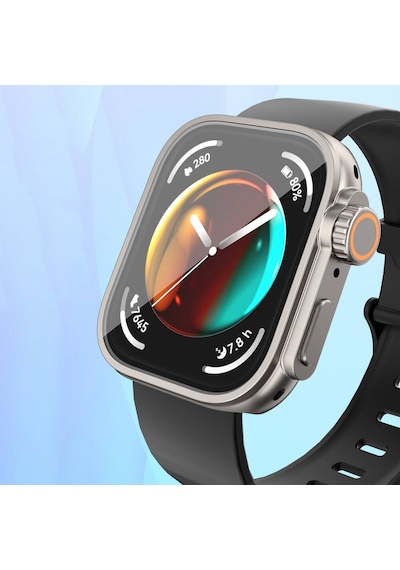 Huawei Watch Fit 3 Watch Ultra Görünümlü Kasa Dönüştürücü Ekran Koruyucu 33