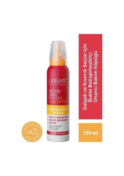 Urban Saç Köpüğü 150ml. Hibiscus&shea Butter
