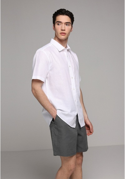 Colin's Colins Relaxed Fit Orta Bel Düz Erkek Yeşil Şort Cl1078482 Q1.v1 Pgr