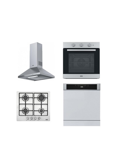 Franke FDL 6165 XS/600 - FHNL 604 XS - FSL 82 H XS - FDWS 614  Inox Ankastre Set