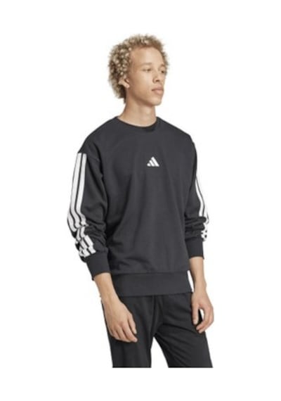 About Blank Adidas Sportswear Je6372 Essentials 3-stripes French Terry Acı Kahverengi
