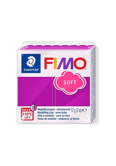 8020-61 Soft Modelleme Kili 57 Gr. Mor Menekşe Açık Bej