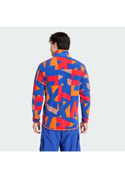 Adidas Je3917 Mt Aop Fz Fl Erkek Tracktop Çok Renkli