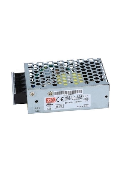 Mean Well Rs-25-24 24v Dc 1.1a 25w Güç Kaynağı Gri