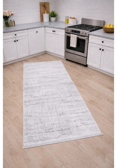 Merinos Vista 79300-095 Özel Kesme Halı Gri Çok Renkli
