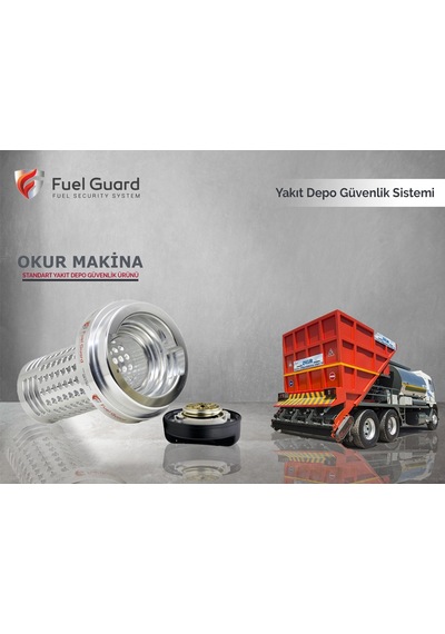 Okur Makina Asfalt Makinası Yakıt Depo Koruma Cihazı