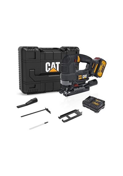 Cat DX51 18 V / 4.0 Ah Li-ion Tek Akülü Profesyonel Kömürsüz Dekupaj Testere