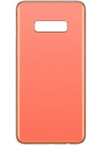 Samsung Uyumlu Galaxy S10E Logolu Pil Kapağı Lens Hariç