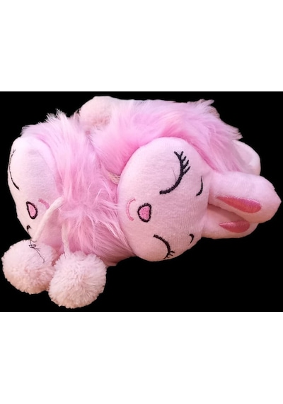 Salar Ticaret Kız Çocuk Peluş Kulaklık Açık Pembe