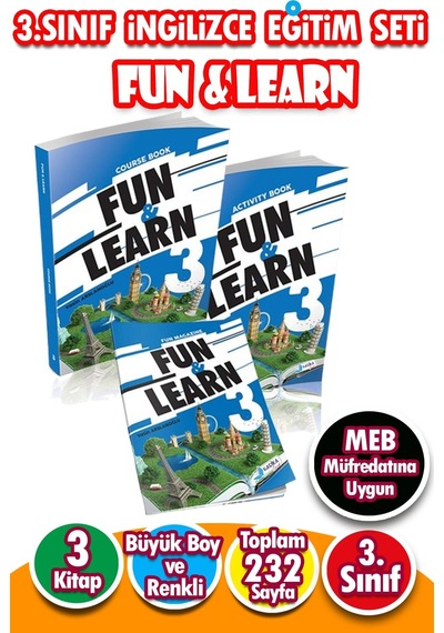 3. Sınıf İngilizce Eğitim Seti Fun & Learn