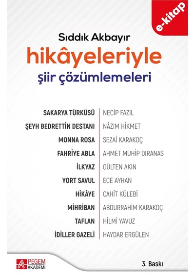 Hikâyeleriyle Şiir Çözümlemeleri E-kitap