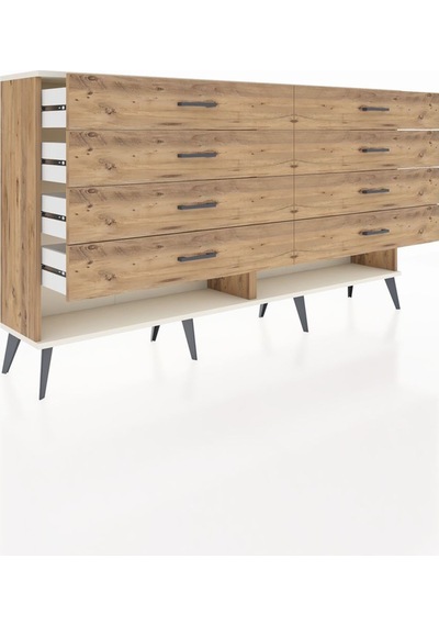 Arges Konsol 8 Çekmeceli 176x30x99 Çam-aytaşı/çam Aytası/atlas Çam - Atlas Çam Arges Konsol 8 Çekmeceli 176x30x99 Çam-aytaşı/çam Aytası/atlas Çam - Atlas Çam
