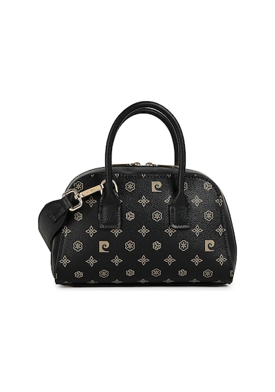 Pierre Cardin 05pc26y16912 Monogram Desenli Ayarlanabilir Askılı Kadın Omuz Çantası Siyah