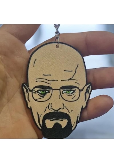 Walter White Sevimli Figür Karakter Anahtarlık Çok Renkli