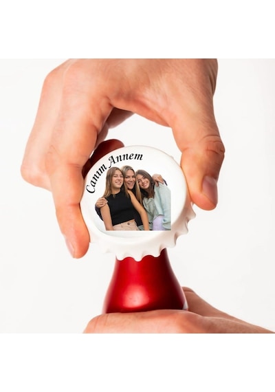 Anneye Özel Fotoğraflı Açacak Magnet 1 Adet