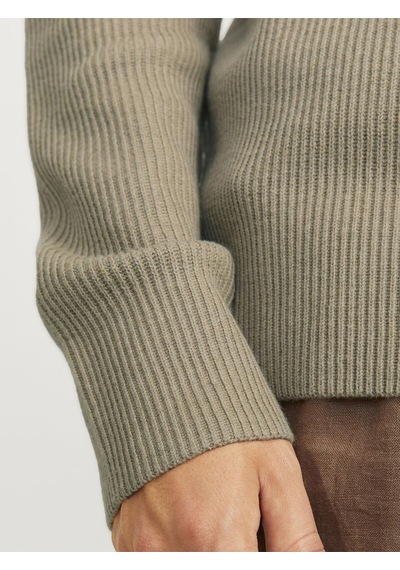 Rundhals Ve Strickpullover Rundhals Ve Einfarbig Strickpullover Crockery