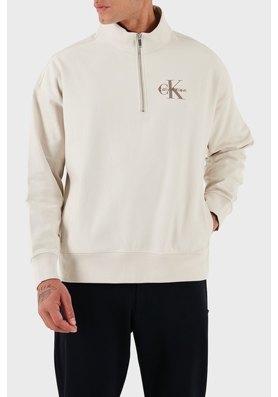 Calvin Klein Erkek Sweat Lv04rd236g 67u Beyaz Beyaz