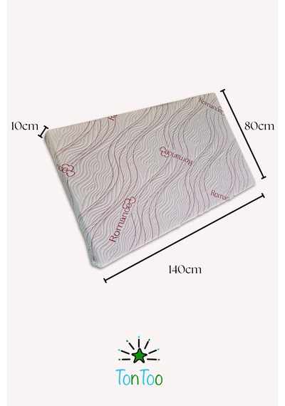 80x140 Bebek Yatağı - Ergonomik Anti-alerjik - Nefes Alır Terletmez - 0-6 Yaş 80 X 140 X 10 Cm 28 Dns Poliüretan Sünger