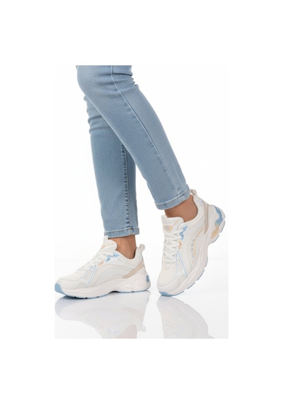 Pierre Cardin Beyaz Mavi Hafızalı Taban Fileli Hafif Kadın Spor Ayakkabı Pcı-11369 G Beyaz - Mavi Pierre Cardin Beyaz Mavi Hafızalı Taban Fileli Hafif Kadın Spor Ayakkabı Pcı-11369 G Beyaz - Mavi