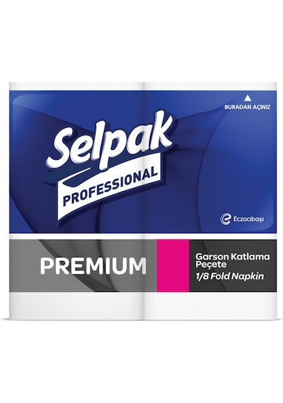Selpak Professional Premium Garson Katlama Peçete 100′lü 33 x 33 CM