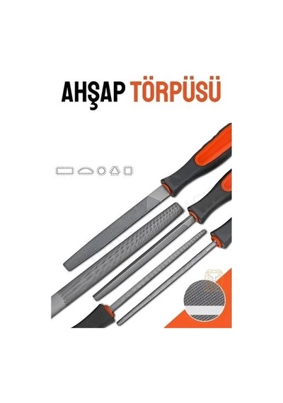 Buğz Ahşap Törpüsü 5 Model Ahşap Törpü Seti