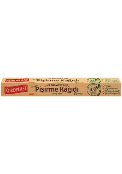 Hazır Kesilmiş 10 Yaprak Pişirme Kağıdı .