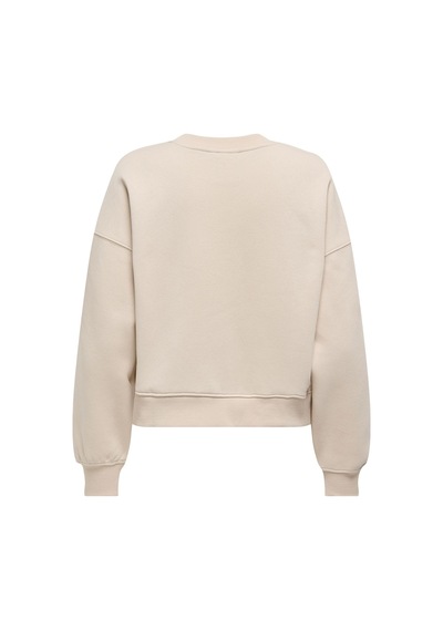 Only Onlbest Lıfe L/s Crew Neck Swt Noos Kadın Gray Sweatshirt - 15338727 Gri