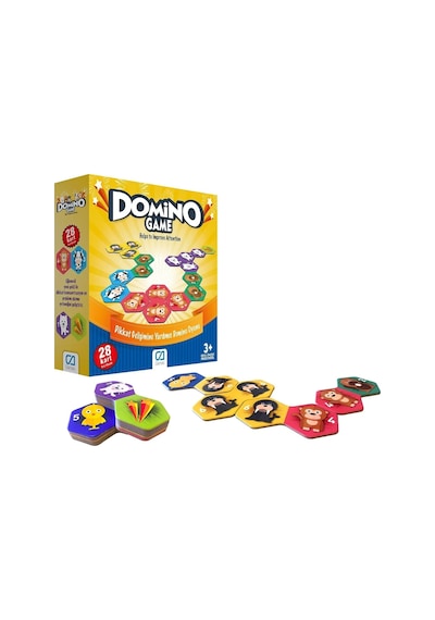 Eğitici Oyun Domino Game 28 Kart Eğlenceli̇ Ai̇le Oyunu
